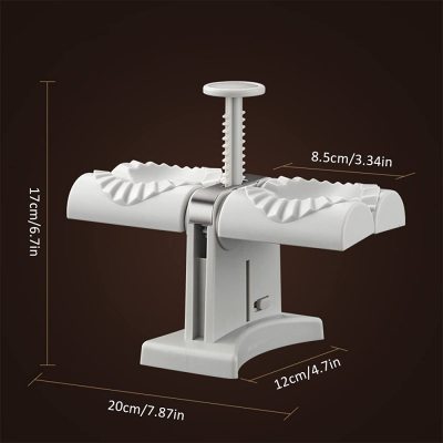 Fully automatic dumpling making machine household dumplings fancy pinch dumpling machine artifact set small dumpling two-end mold