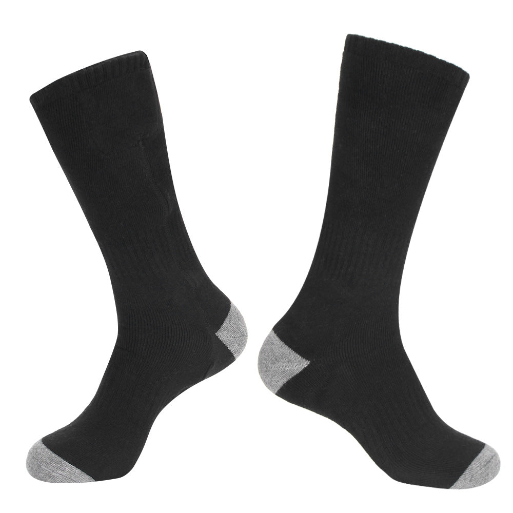 Motorcycle riding in winter heated socks for warmth and foot protection intelligent charging foot heating socks